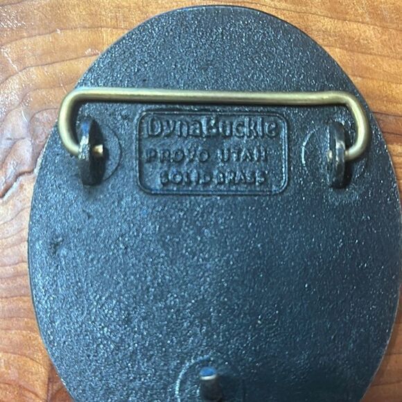 Smith Pacific Steel Dyna Brass Vintage Belt Buckle main image 6